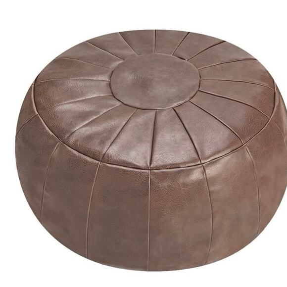 ROTOT Decorative Pouf, Ottoman, Bean Bag Chair,Foot Rest, Storage Unstuffed NEW - Picture 1 of 8